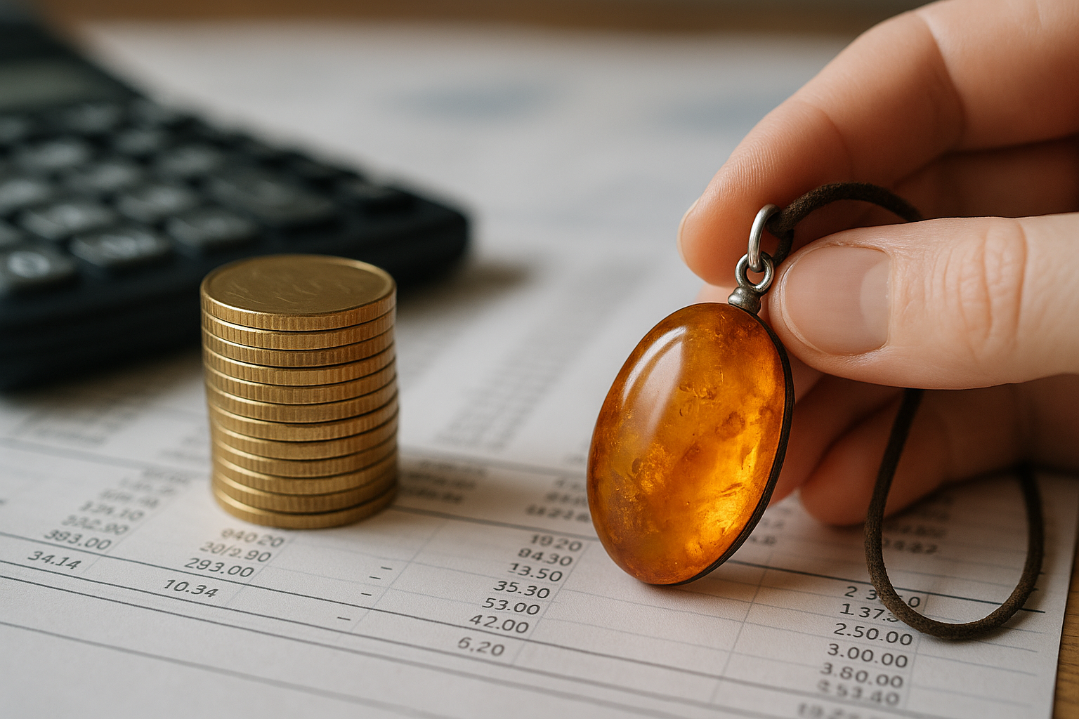 lav din egen ravsmykke fanø - Illustration