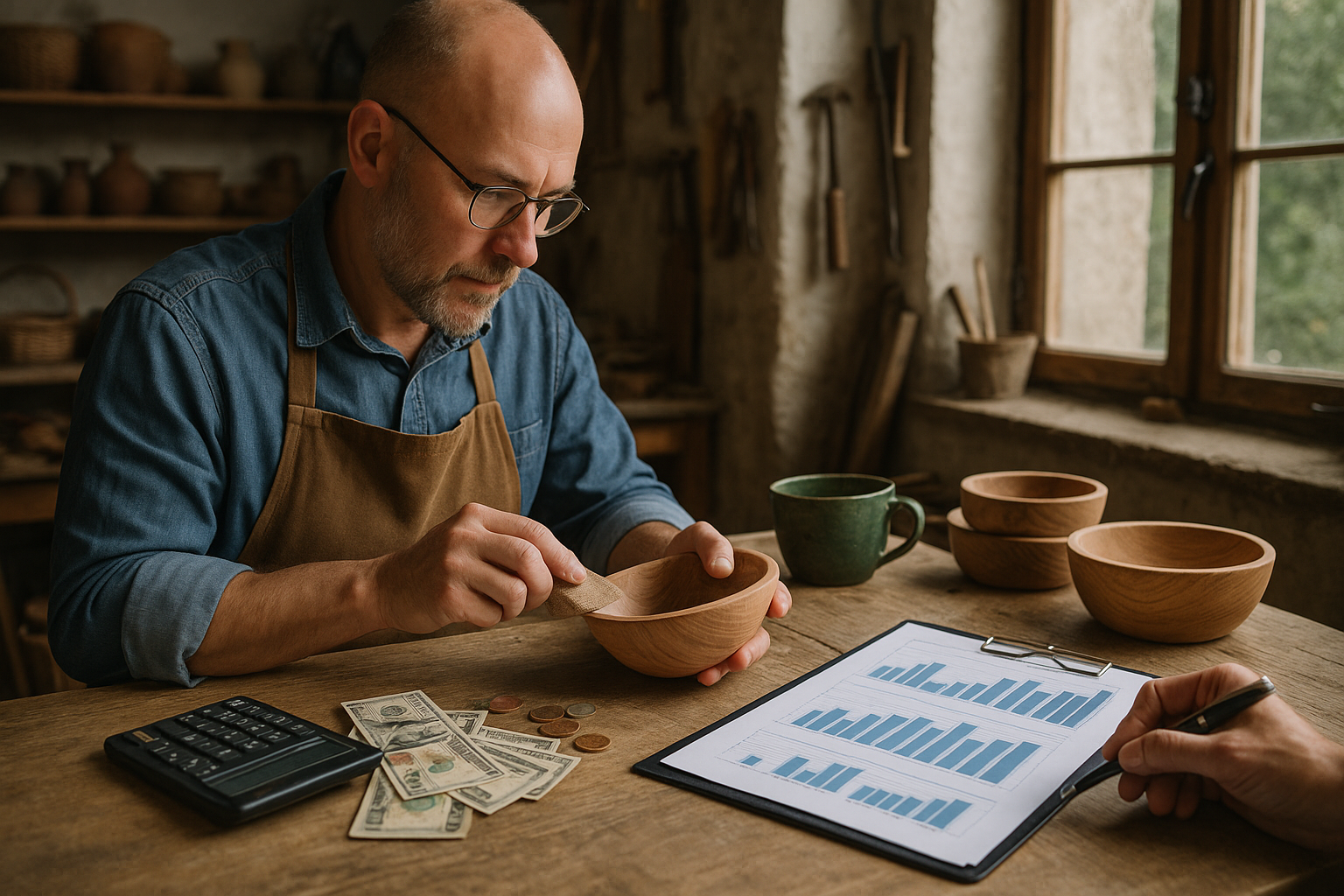 fanø lokalt håndværk - Illustration