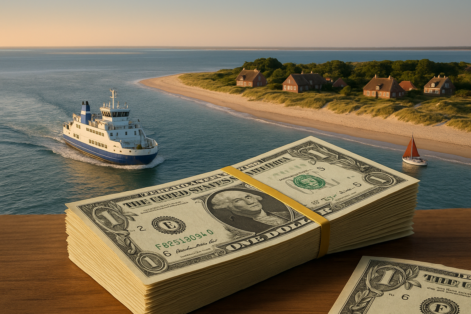 fanø ø-hop - Illustration