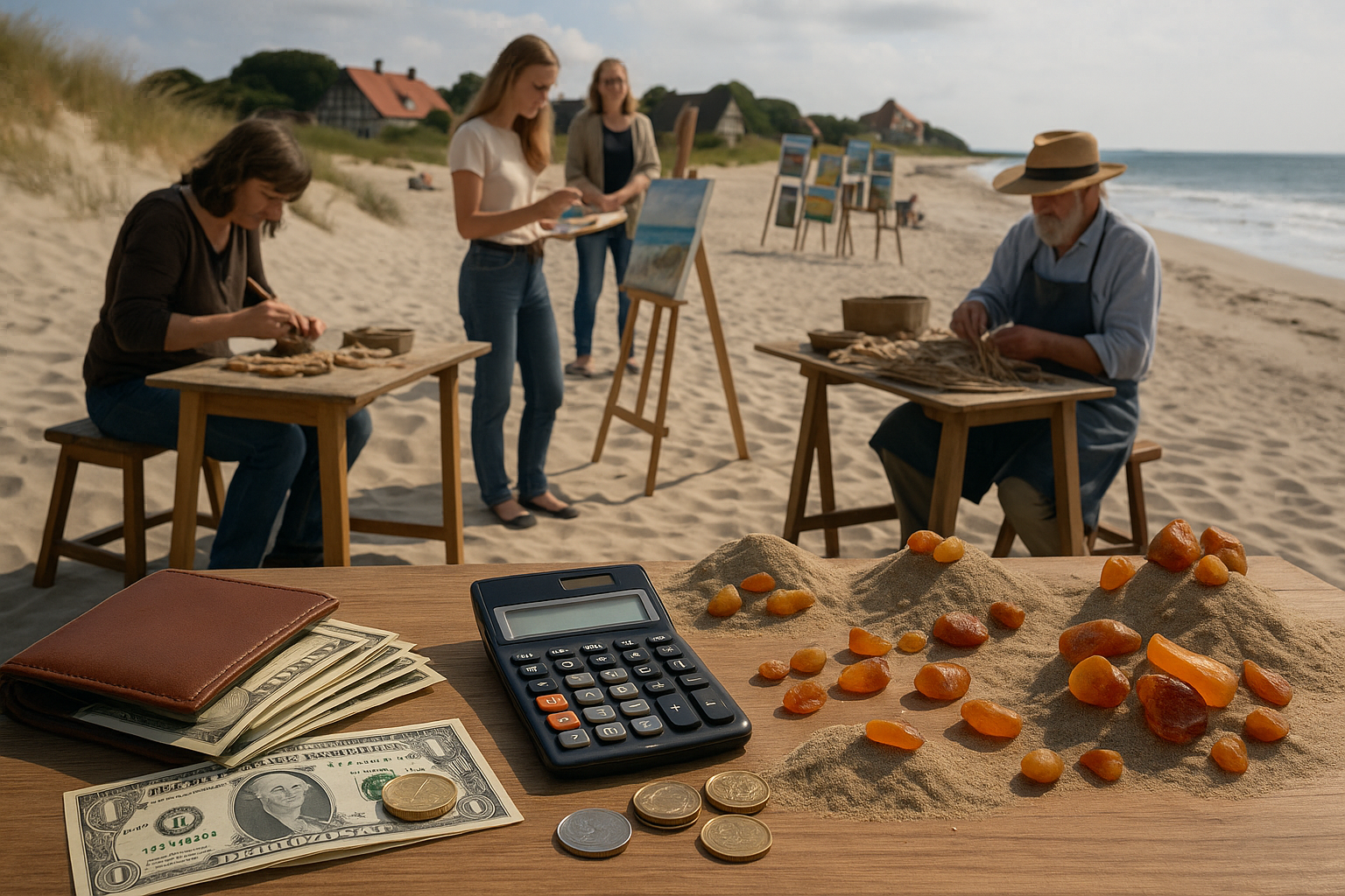 kreative dage på fanø - Illustration