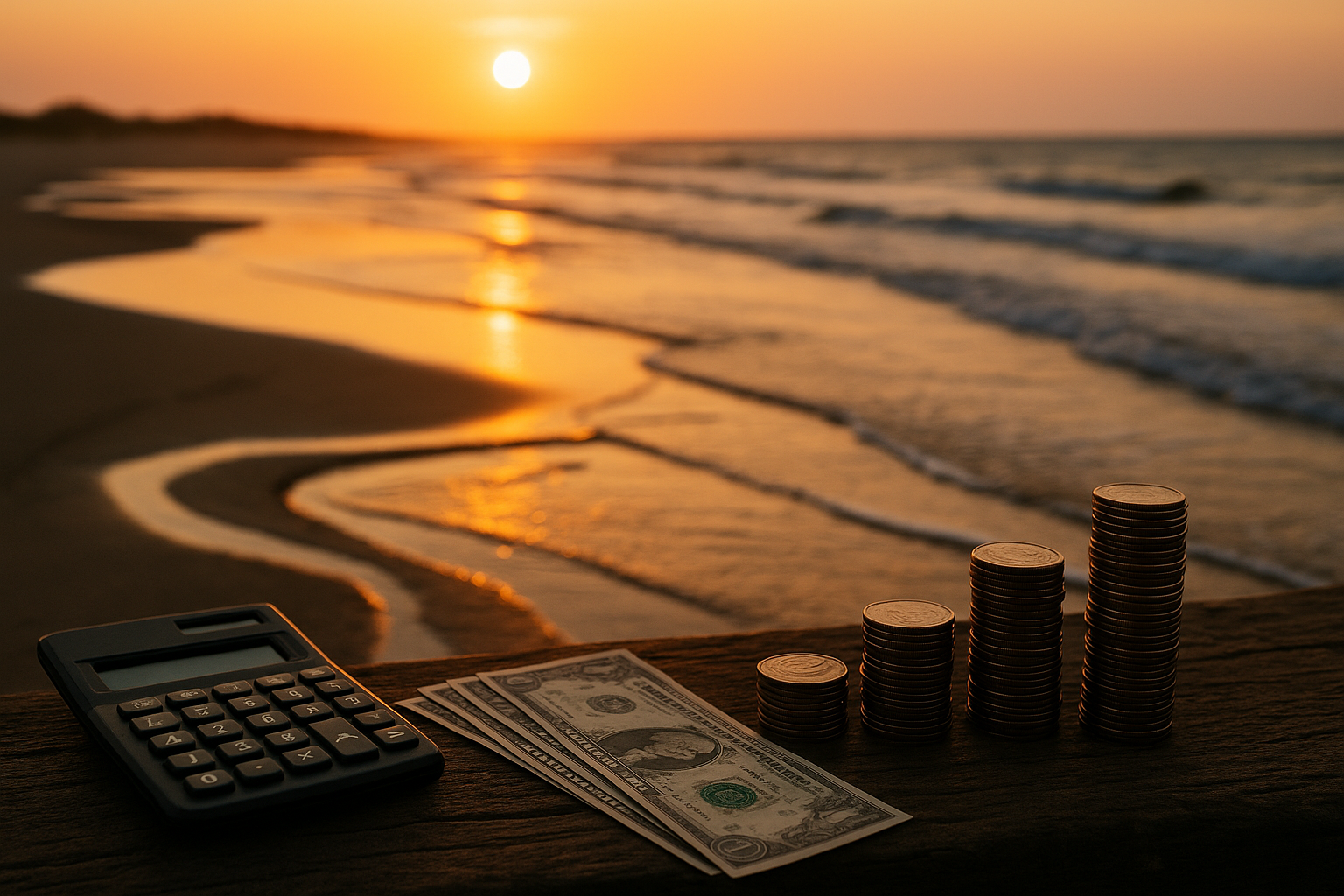 lær om tidevandets rytme fanø - Illustration