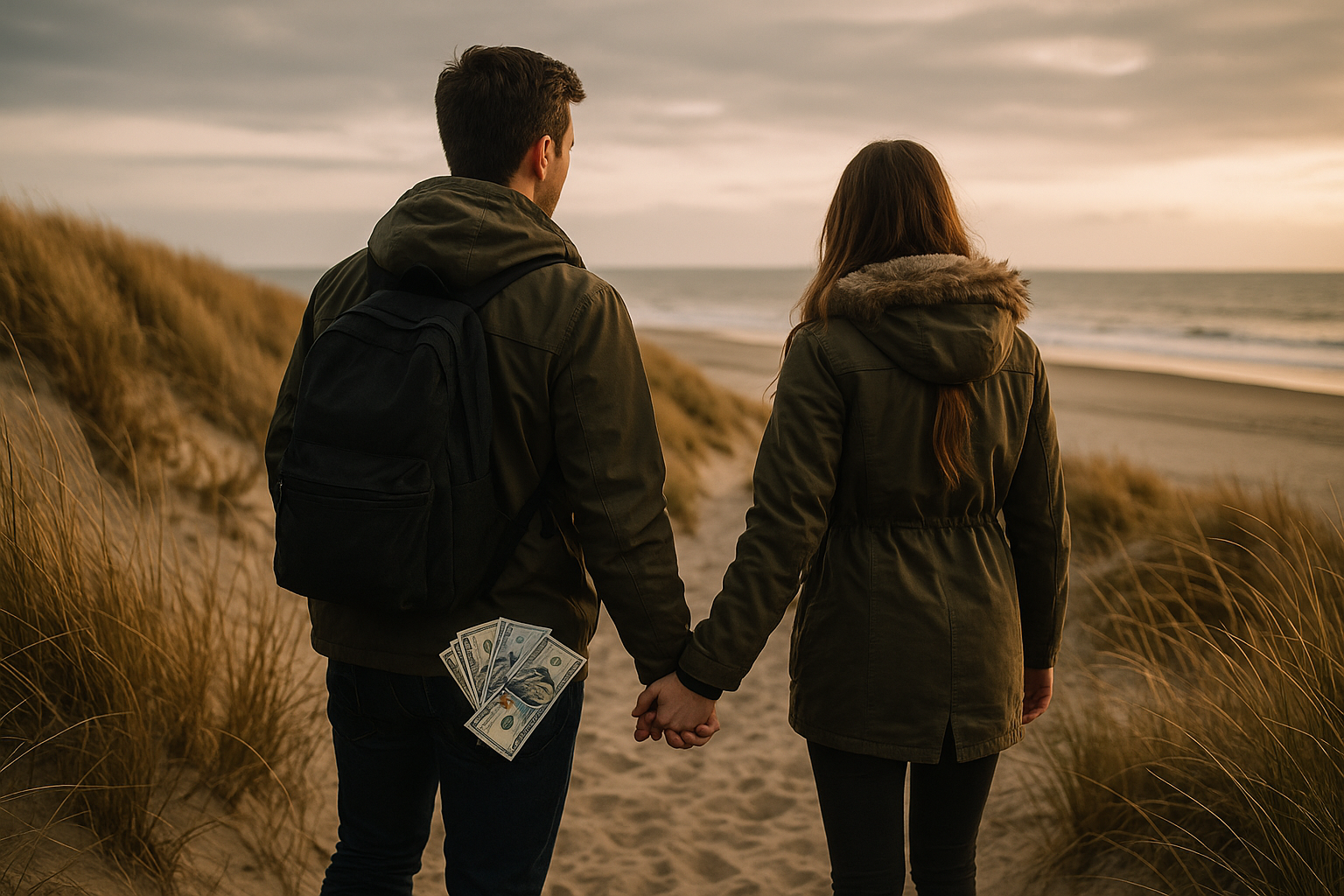 weekend for to i naturen fanø - Illustration