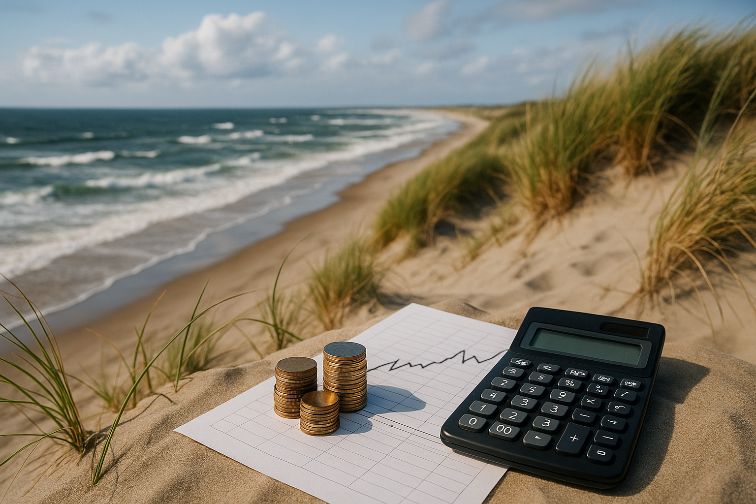 bølgebrus og klitduft fanø - Illustration