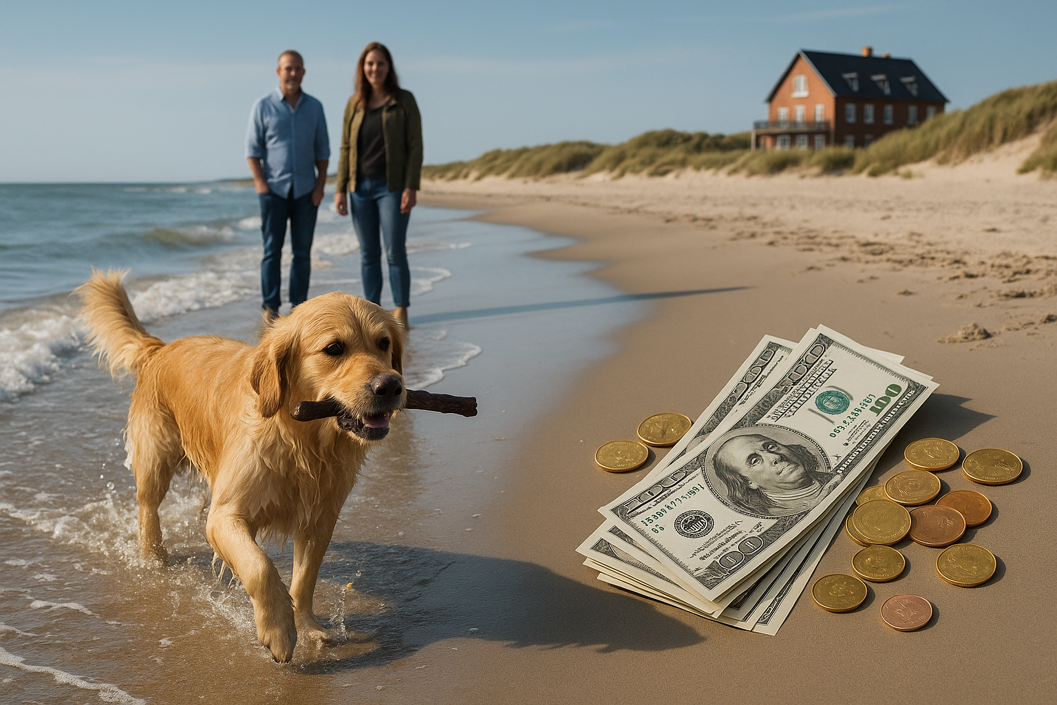 fanø for vandhunde - Illustration