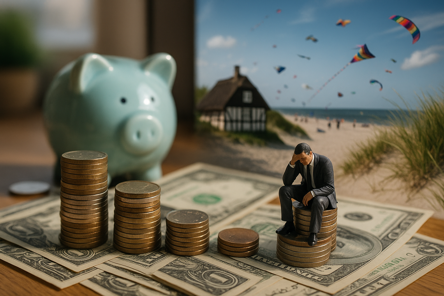 hverdagsflugt til fanø - Illustration