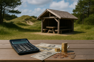 madpakkehytter fanø - Illustration